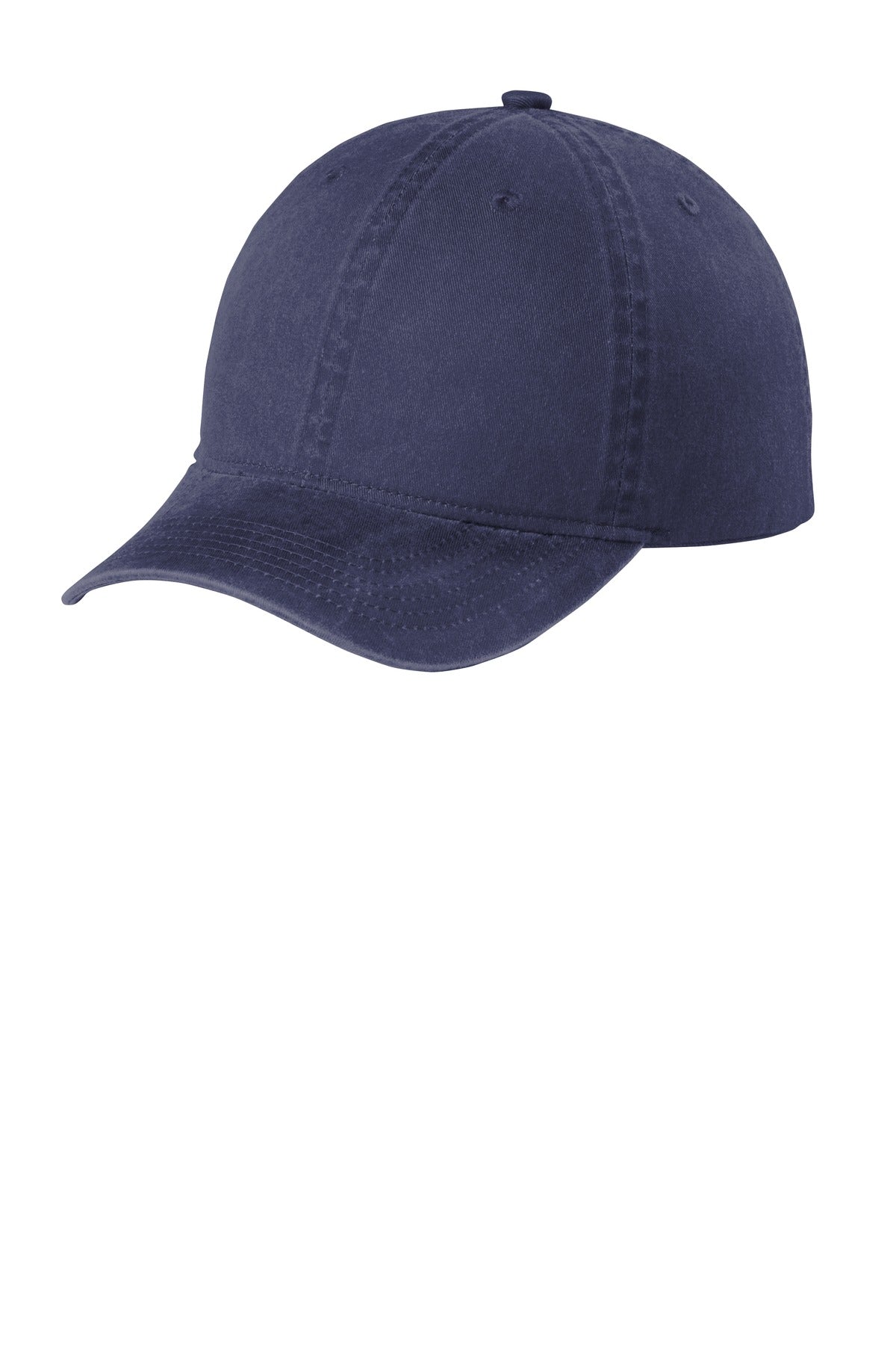 Port Authority  Beach Wash  Cap. C942 - Denim Blue