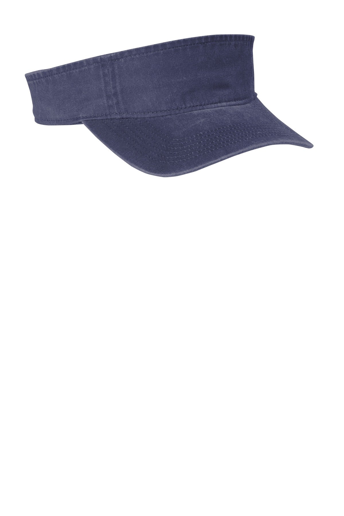 Port Authority  Beach Wash  Visor. C944 - Denim Blue