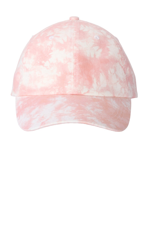 Port Authority Tie-Dye Cap C961 - Light Pink