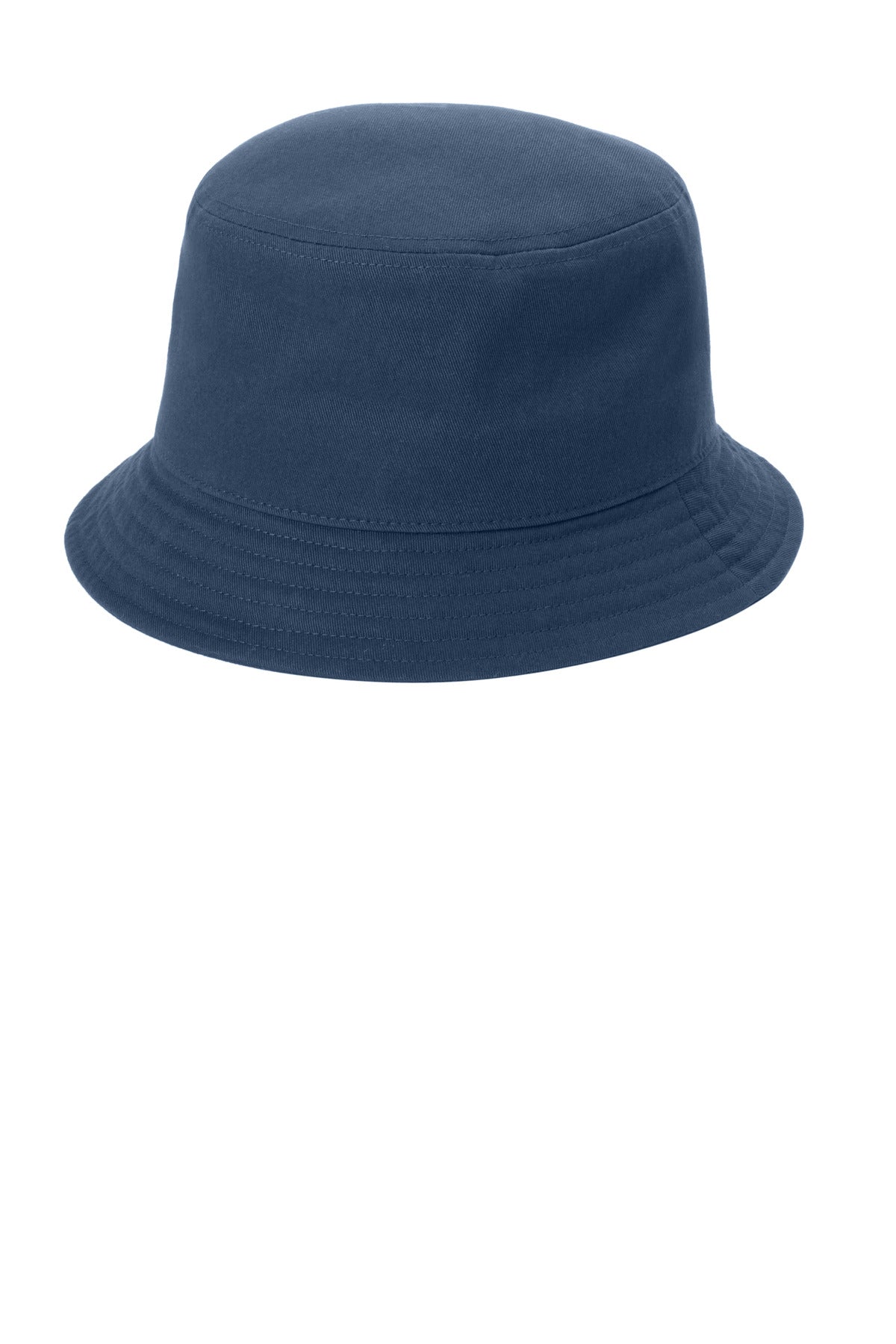 Port Authority Twill Short Brim Bucket Hat C976 - River Blue Navy