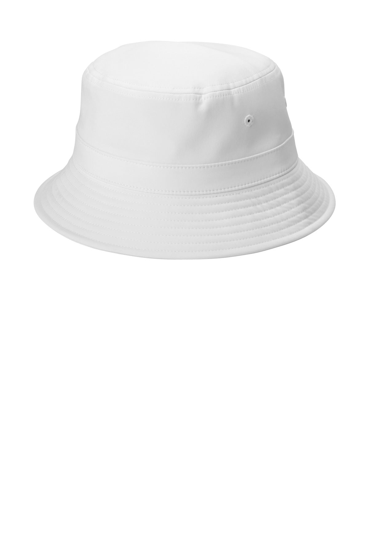 Port Authority Poly Bucket Hat C980 - White