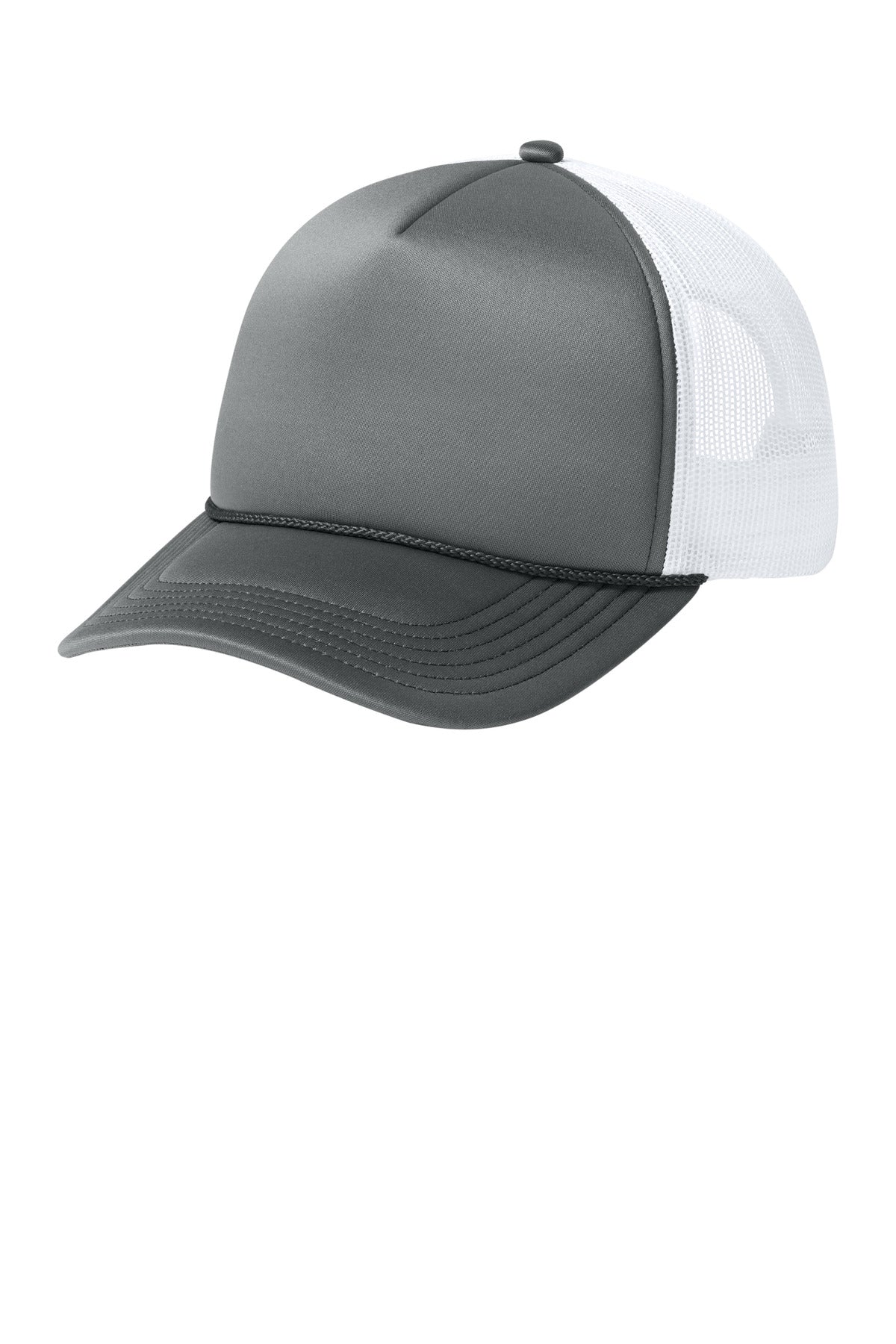 Port Authority Foam Truck'N Cap C993 - Deep Smoke/ Deep Smoke/ White
