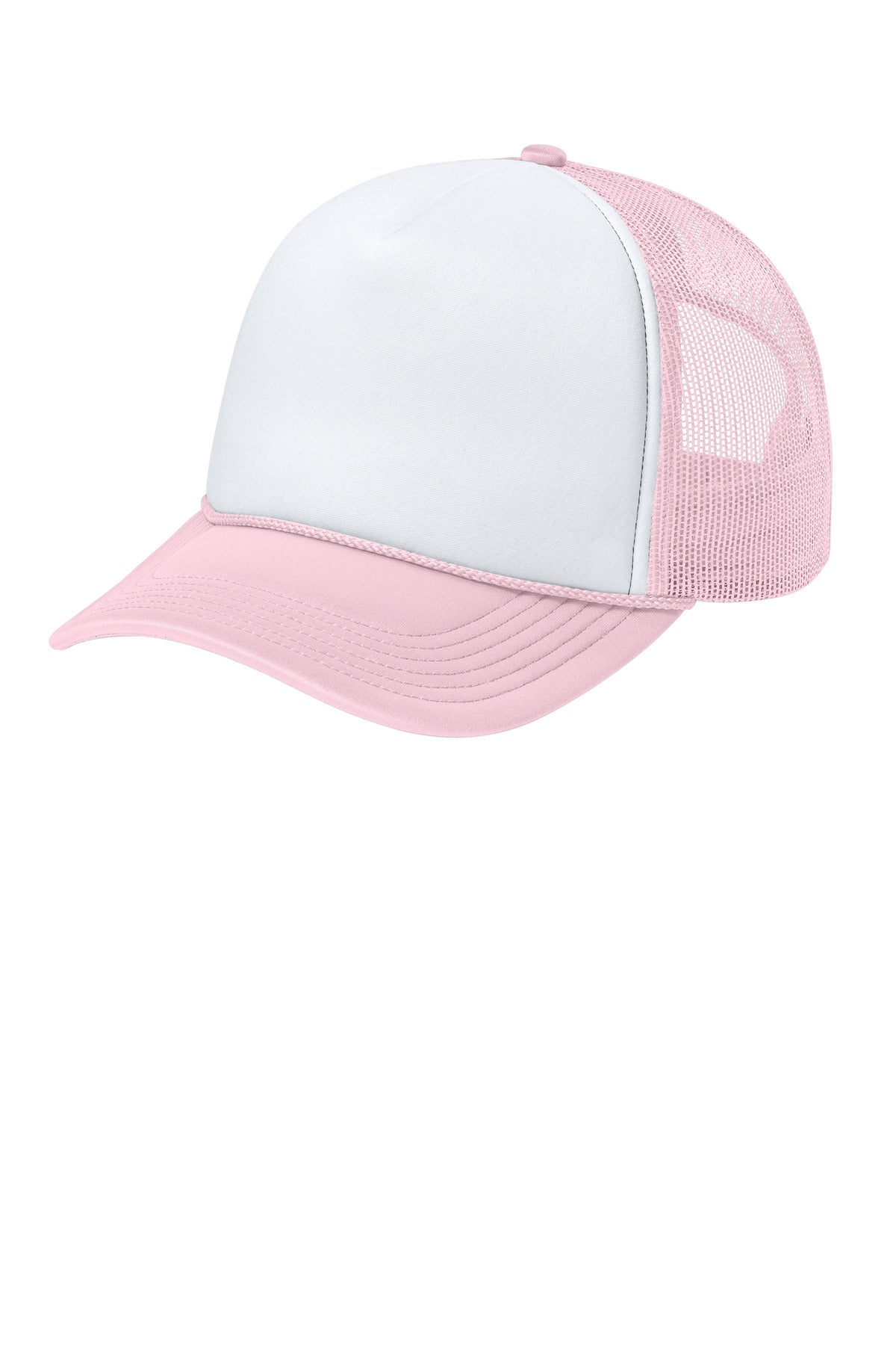 Port Authority Foam Truck'N Cap C993 - White/ Cloud Pink/ Cloud Pink