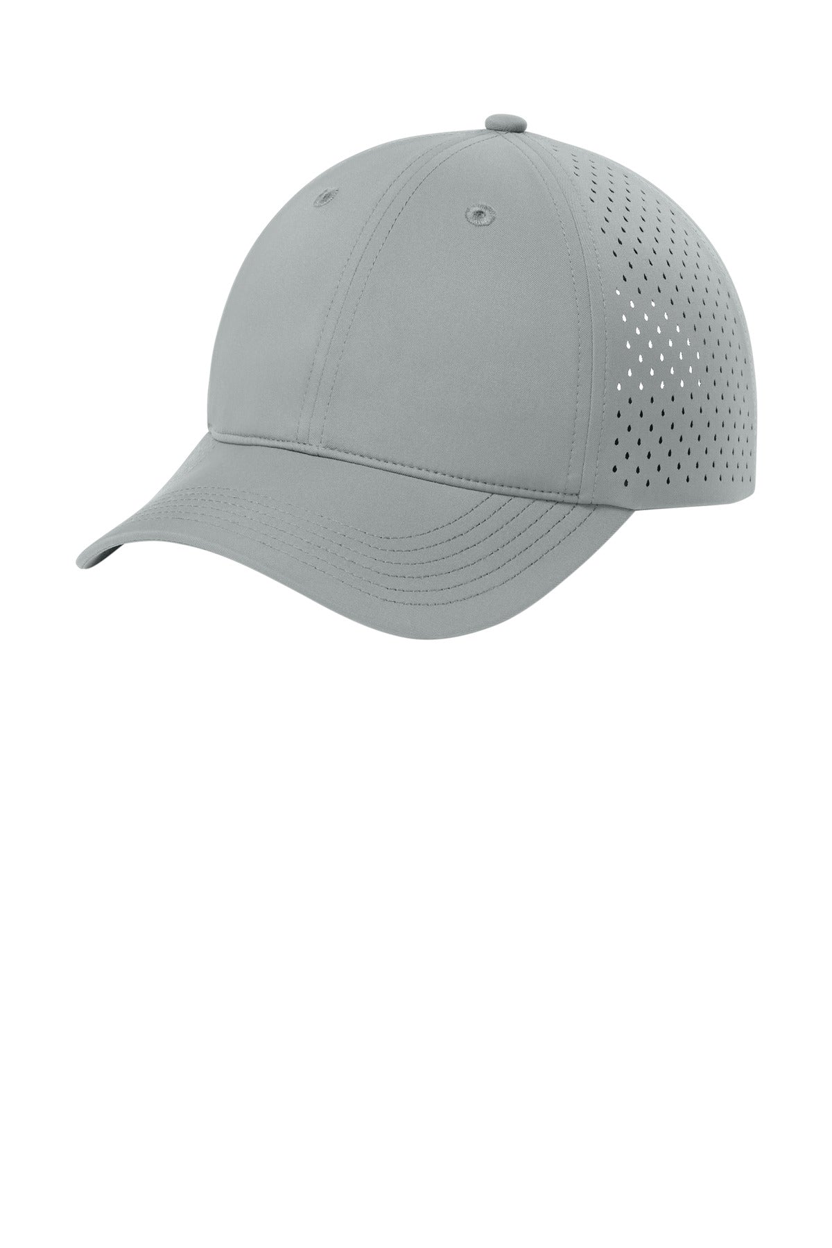 Port Authority All-Day Performance UPF Perforated Cap C995 - Silver