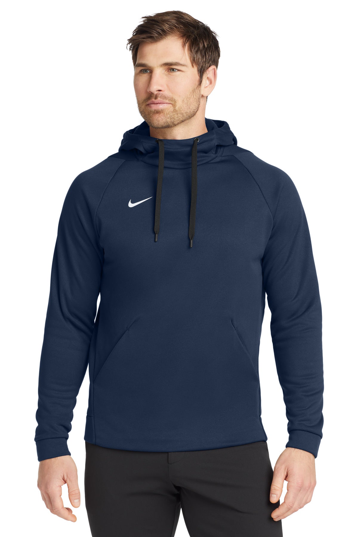 Nike Therma-FIT Pullover Fleece Hoodie  CN9473 - Team Navy
