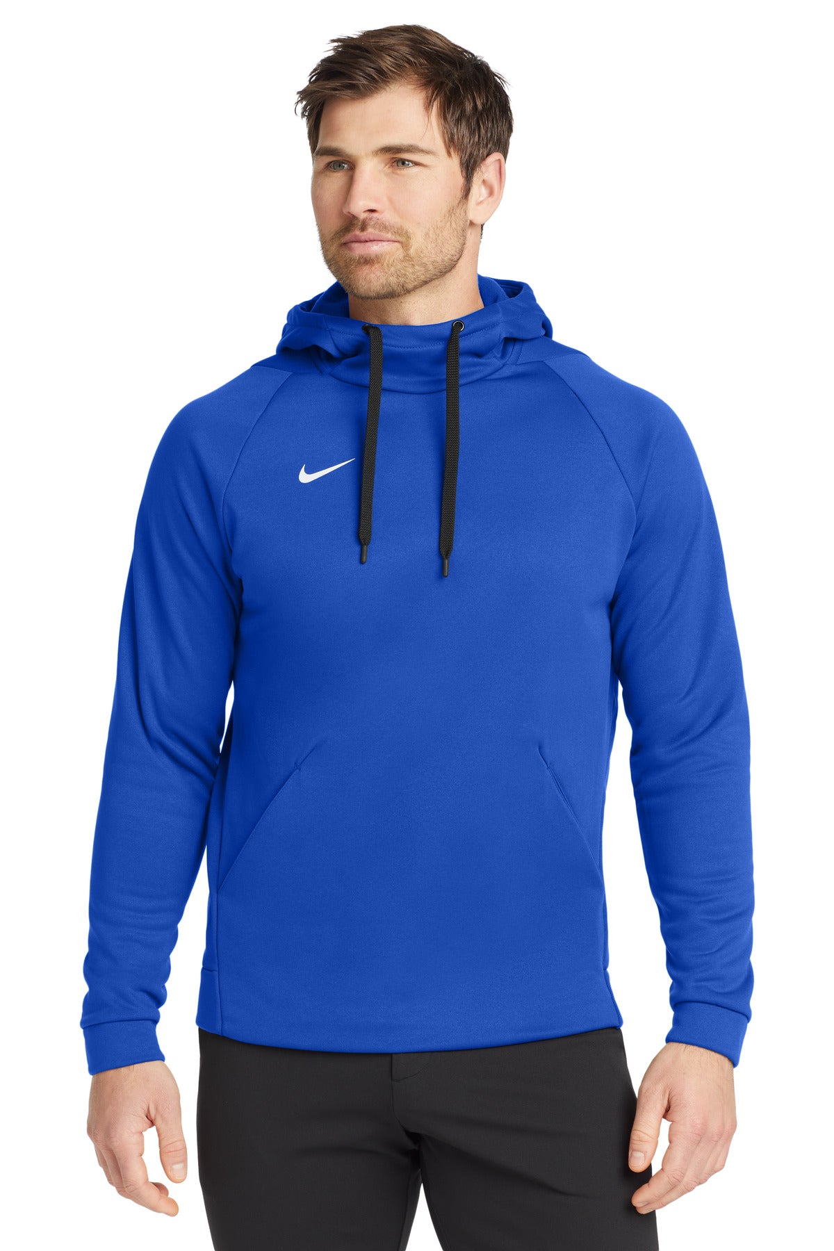 Nike Therma-FIT Pullover Fleece Hoodie  CN9473 - Team Royal