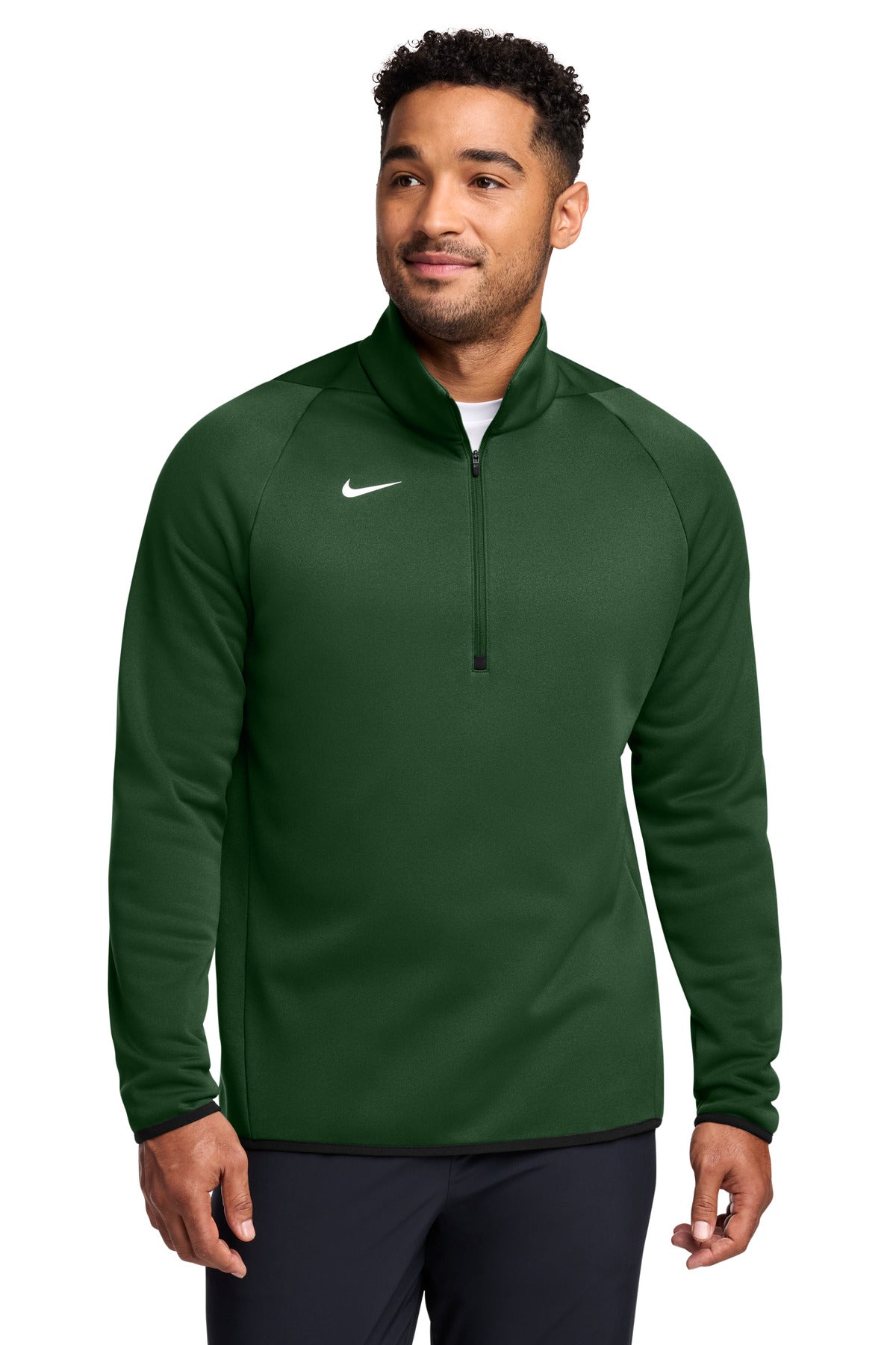 Nike Therma-FIT 1/4-Zip Fleece CN9492 - Team Dark Green