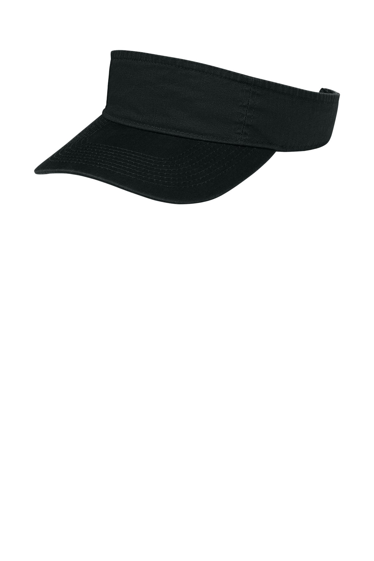 Port Authority Fashion Visor.  CP45 - Black