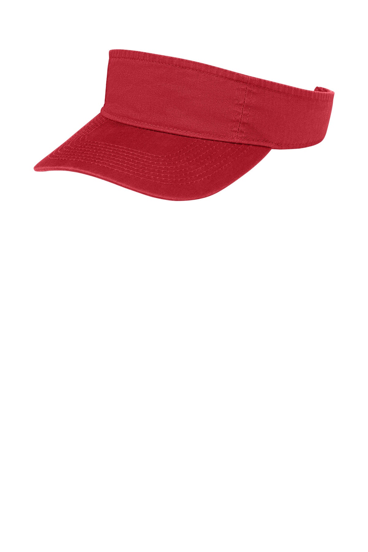 Port Authority Fashion Visor.  CP45 - Red