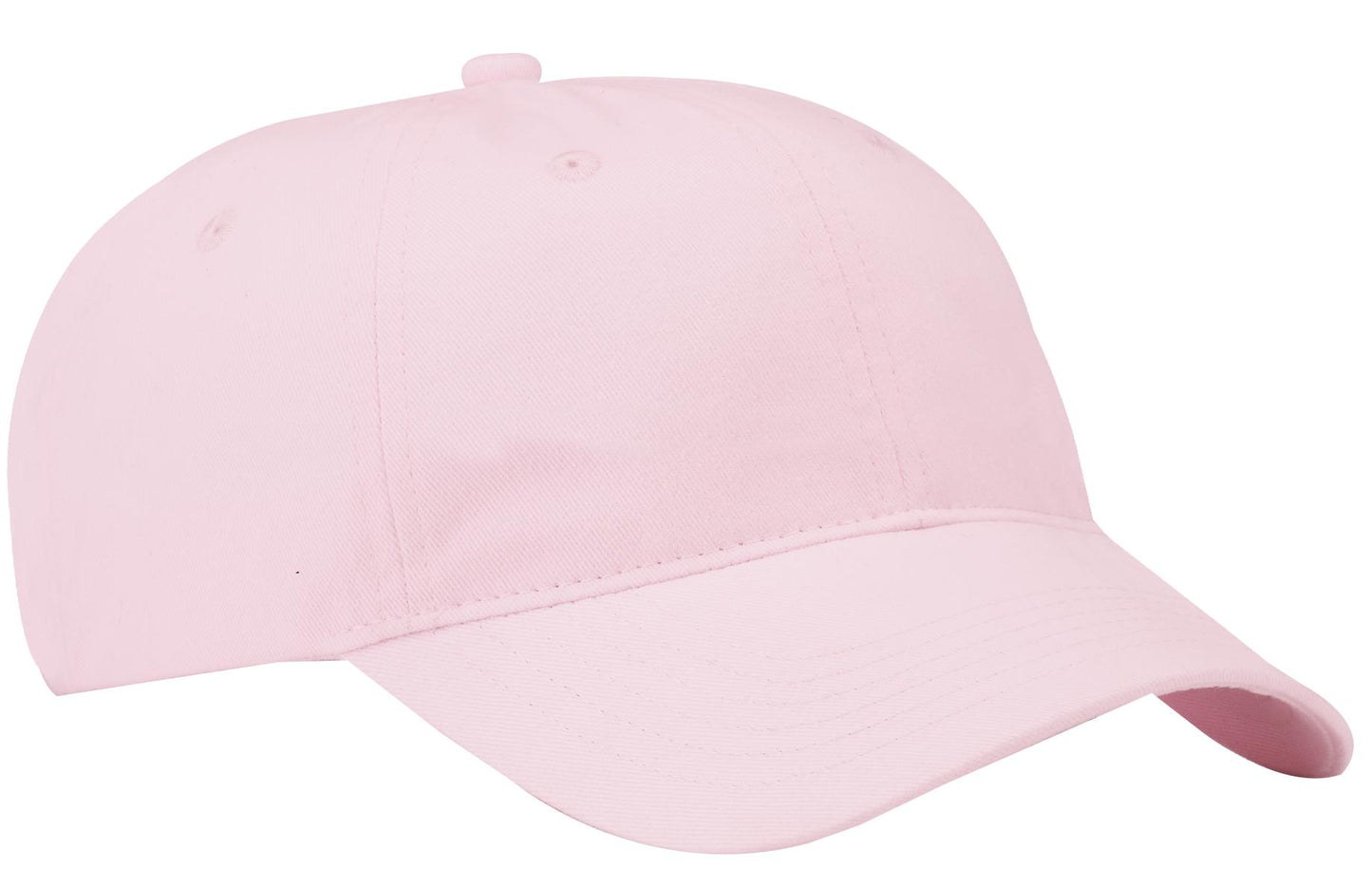 Port Authority Brushed Twill Low Profile Cap.  CP77 - Light Pink
