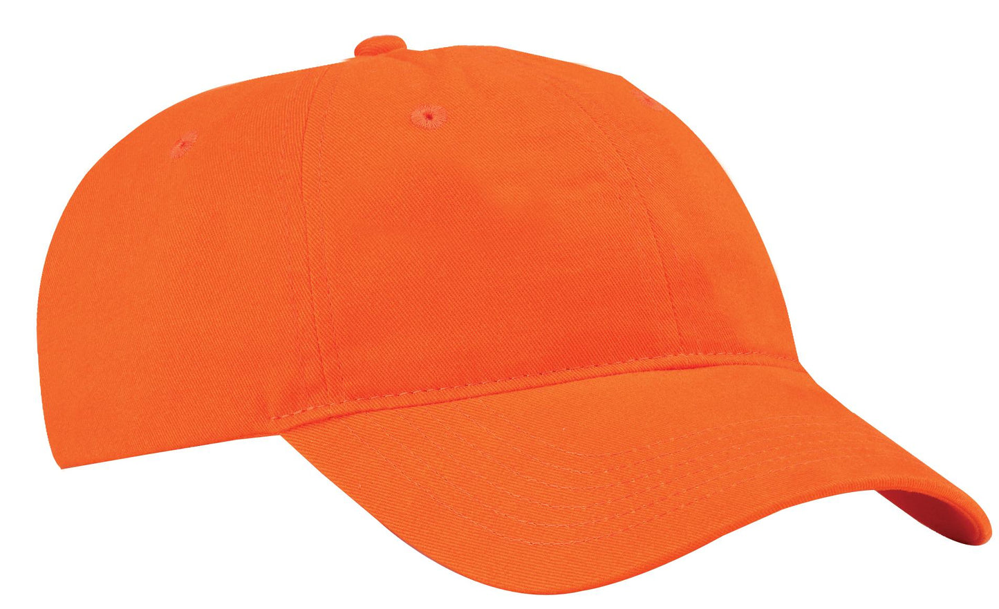 Port Authority Brushed Twill Low Profile Cap.  CP77 - Orange
