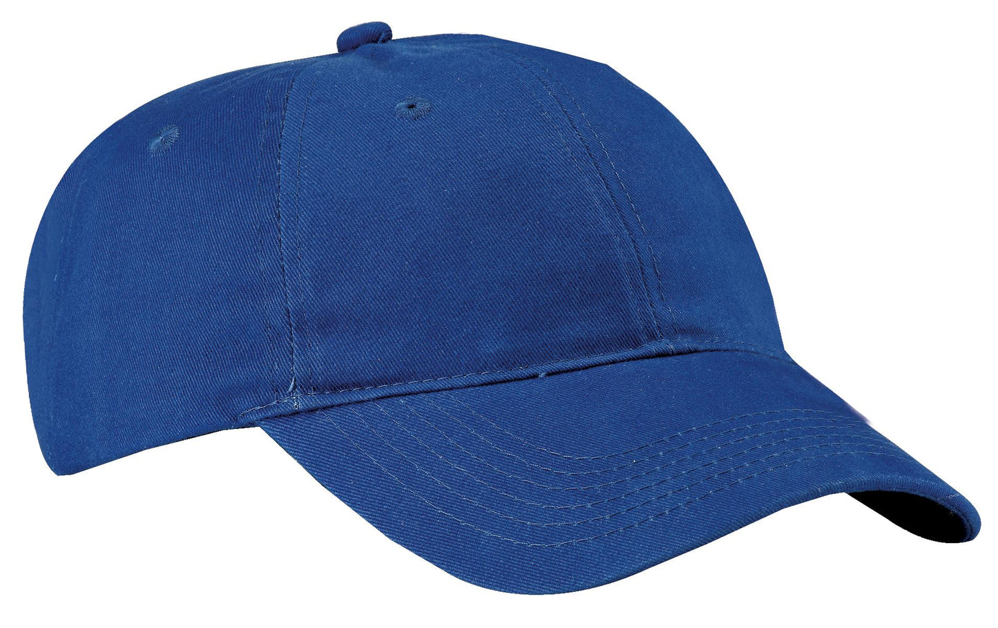 Port Authority Brushed Twill Low Profile Cap.  CP77 - Royal