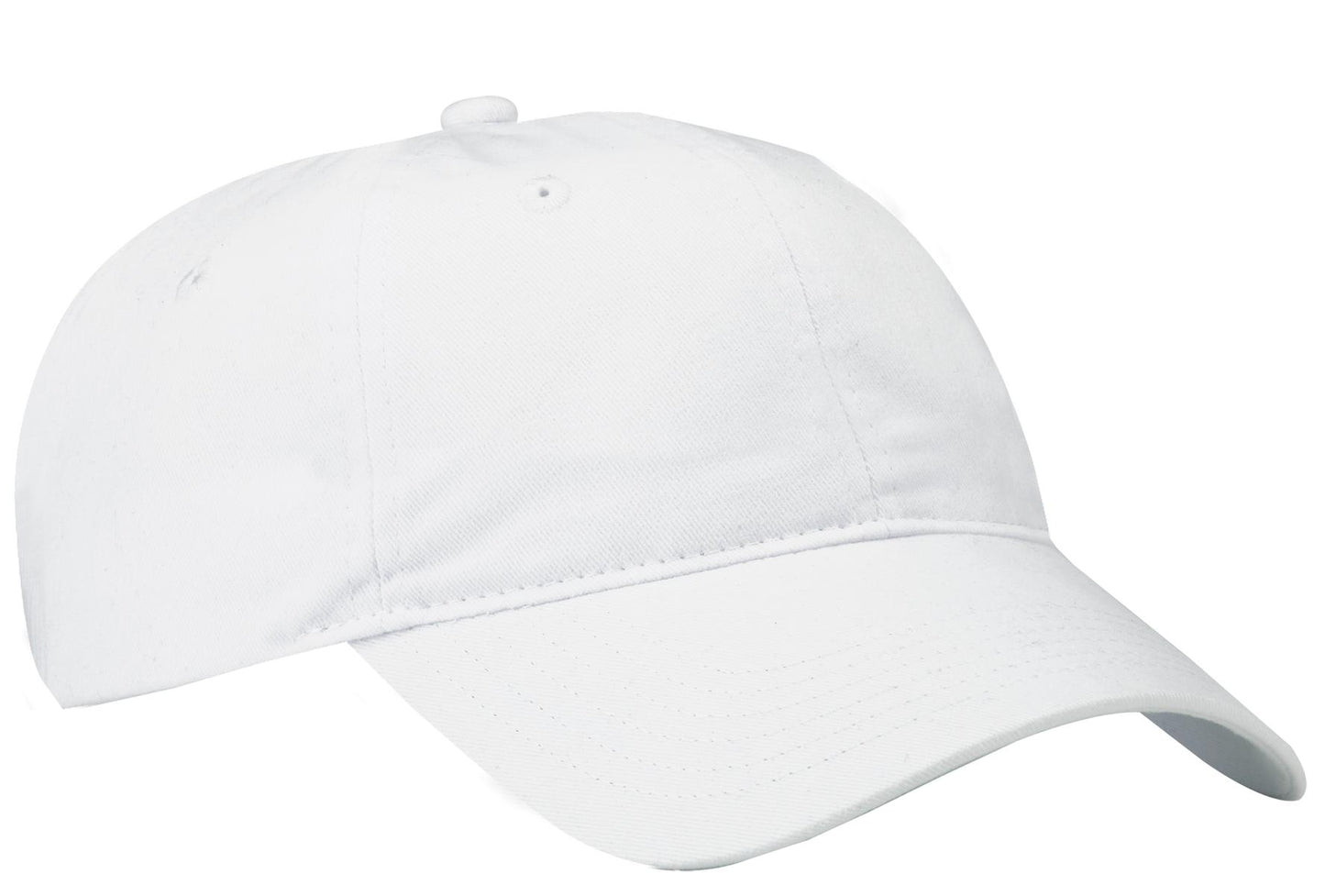 Port Authority Brushed Twill Low Profile Cap.  CP77 - White