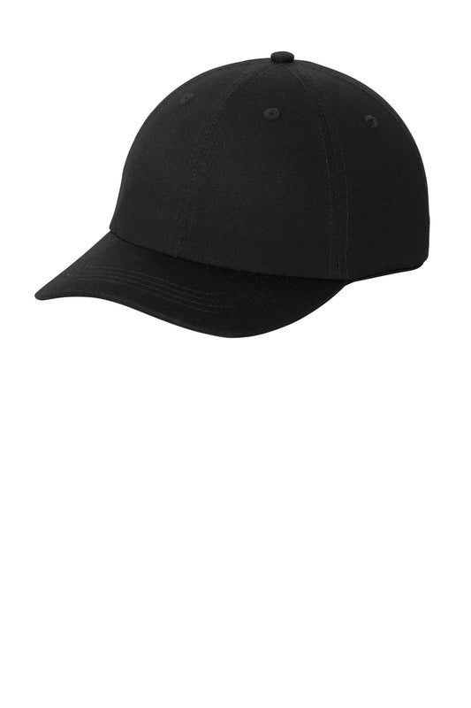 Port Authority Washed Twill Cap.  CP78 - Black