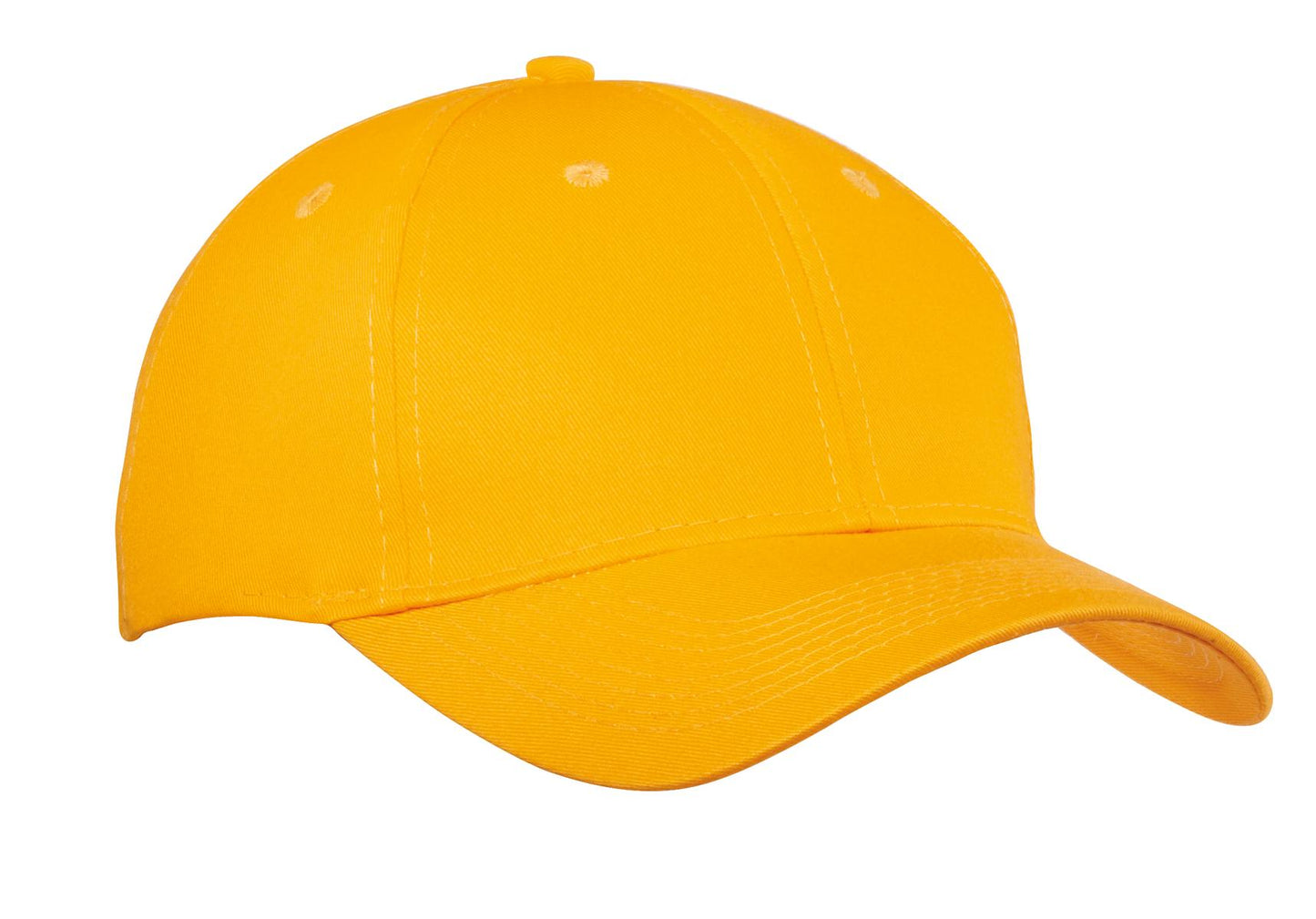 Port Authority Six-Panel Twill Cap.  CP80 - Athletic Gold