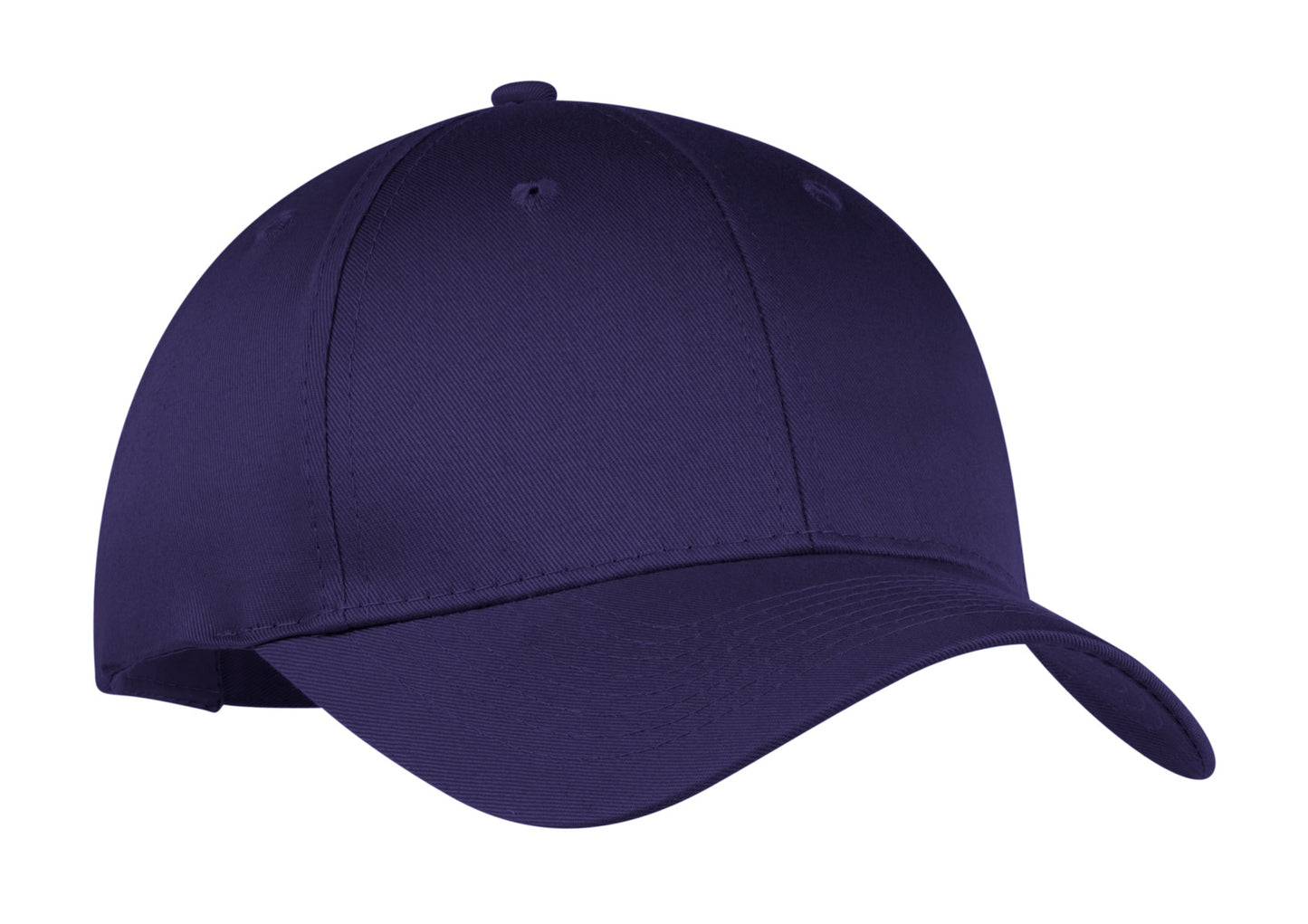 Port Authority Six-Panel Twill Cap.  CP80 - Purple