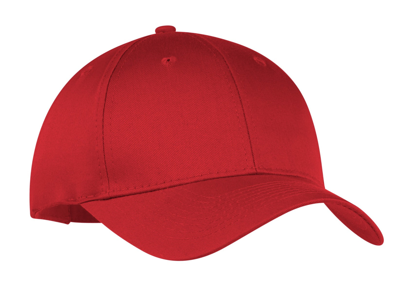 Port Authority Six-Panel Twill Cap.  CP80 - Red