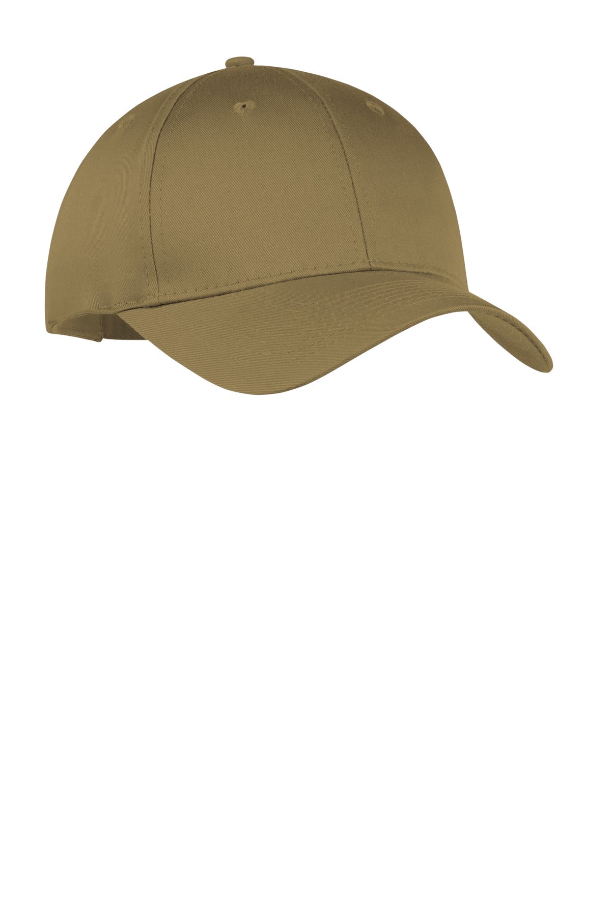 Port Authority Six-Panel Twill Cap.  CP80 - Coyote Brown