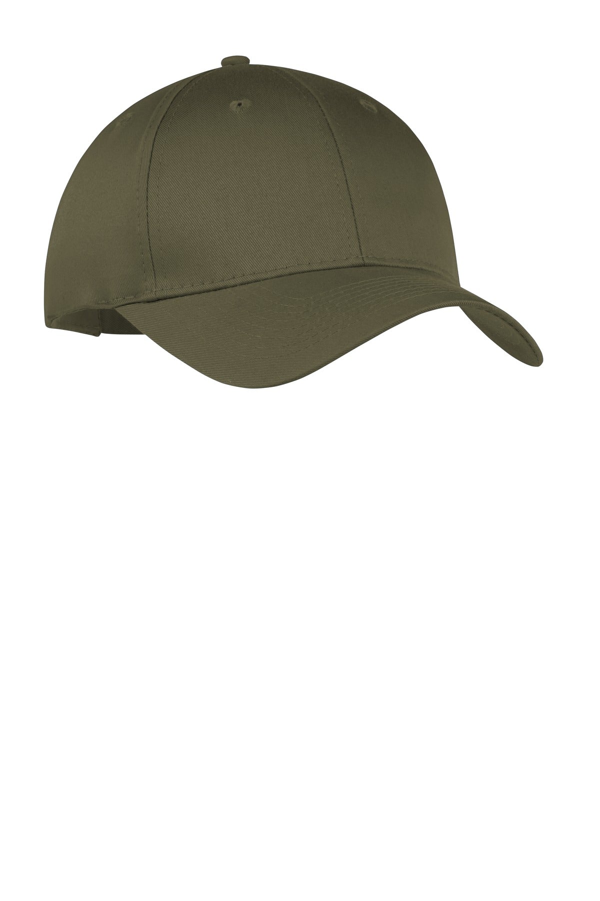 Port Authority Six-Panel Twill Cap.  CP80 - Olive Drab Green