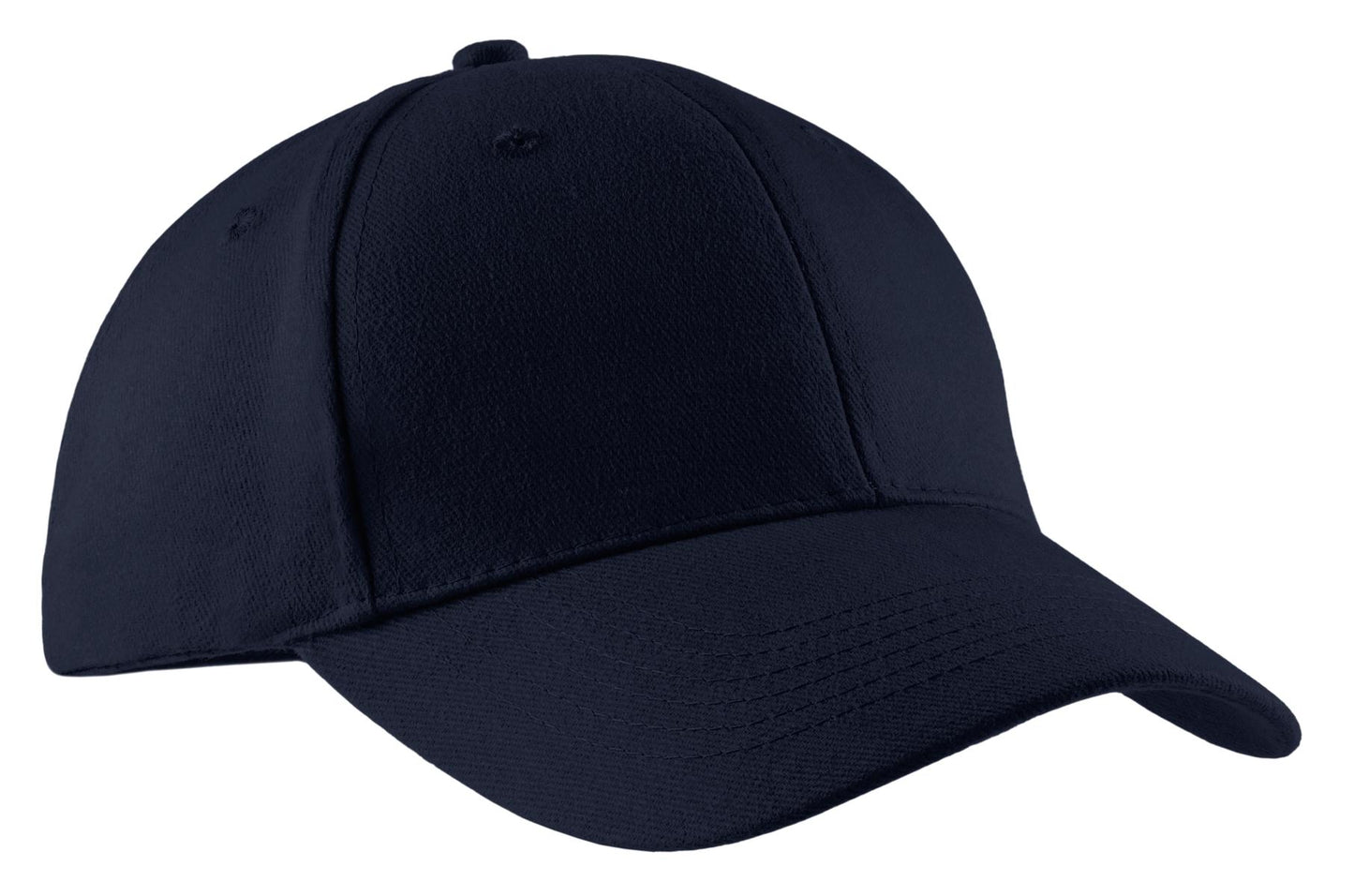 Port Authority Brushed Twill Cap.  CP82 - Navy