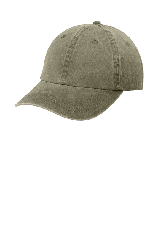 Port Authority Pigment-Dyed Cap.  CP84 - Khaki