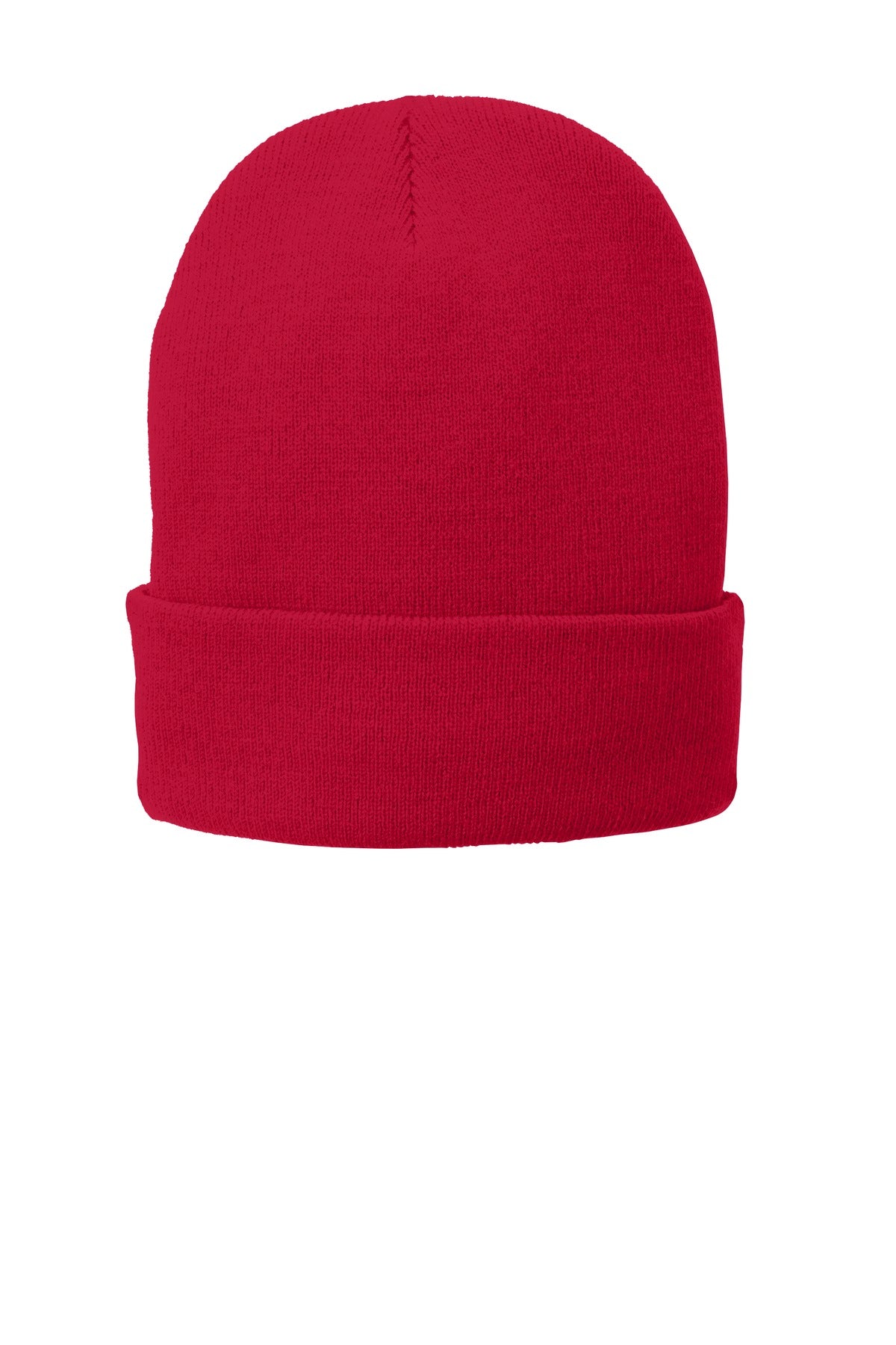 Port Authority Fleece-Lined Knit Cap. CP90L - Athletic Red