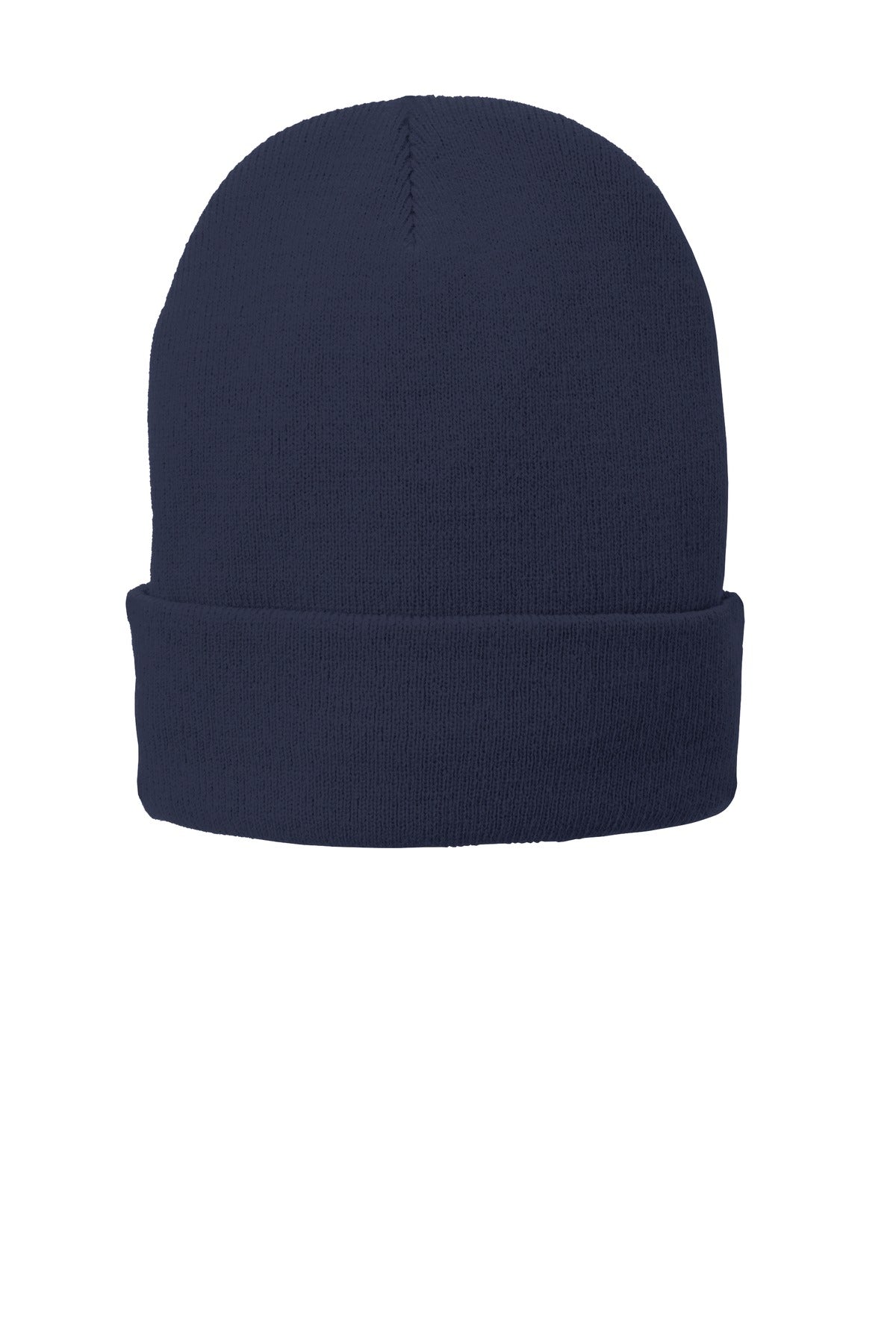 Port Authority Fleece-Lined Knit Cap. CP90L - Navy