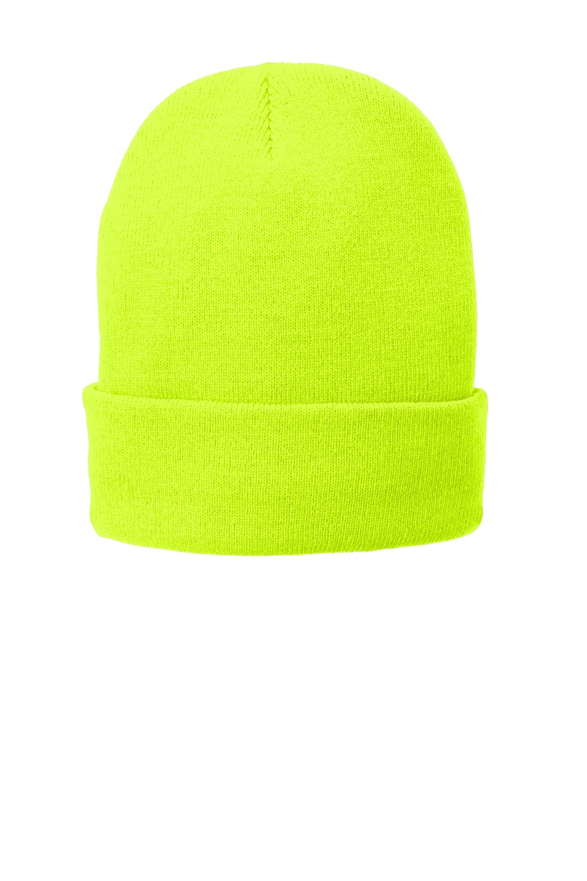 Port Authority Fleece-Lined Knit Cap. CP90L - Neon Yellow