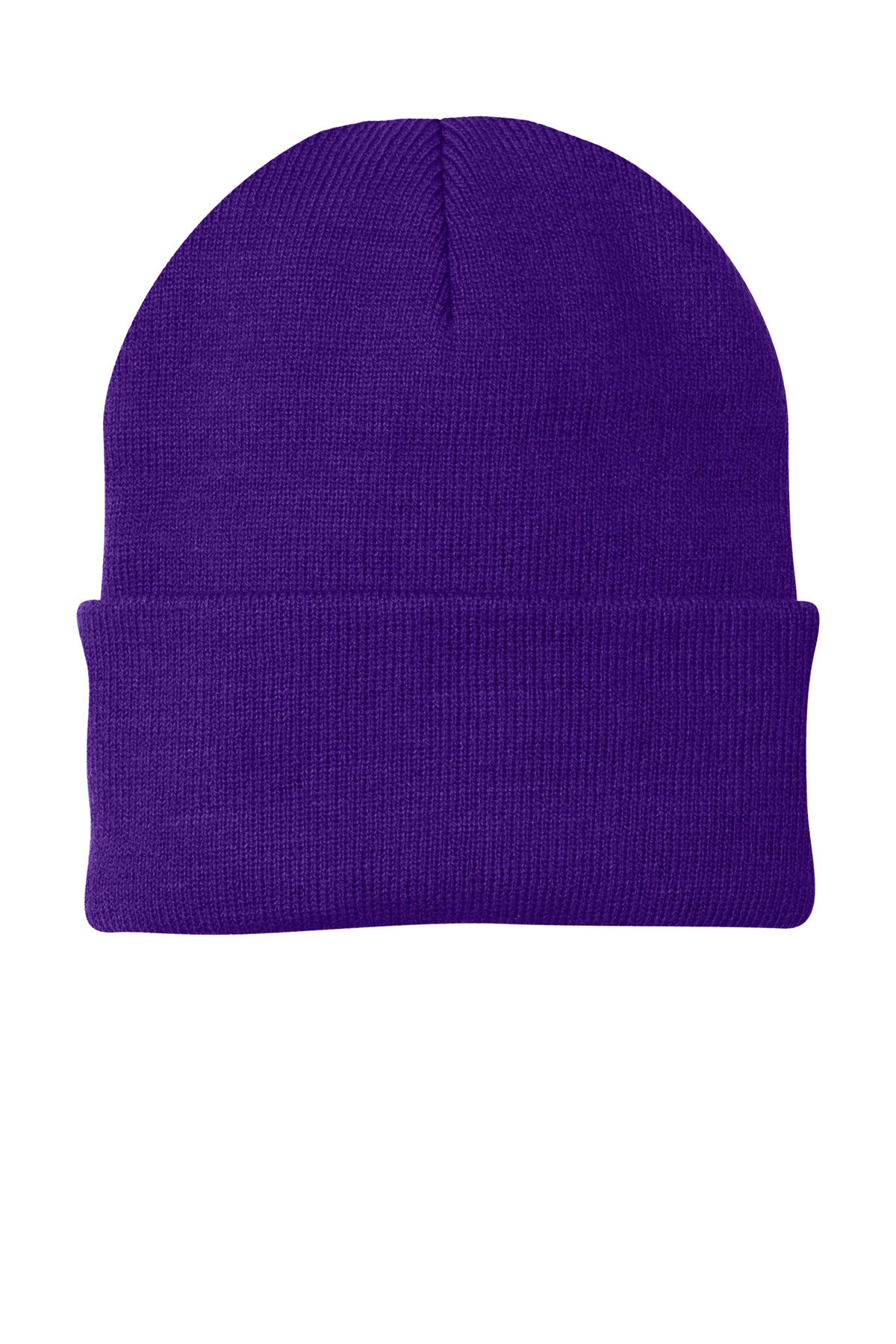 Port Authority Knit Cap.  CP90 - Athletic Purple