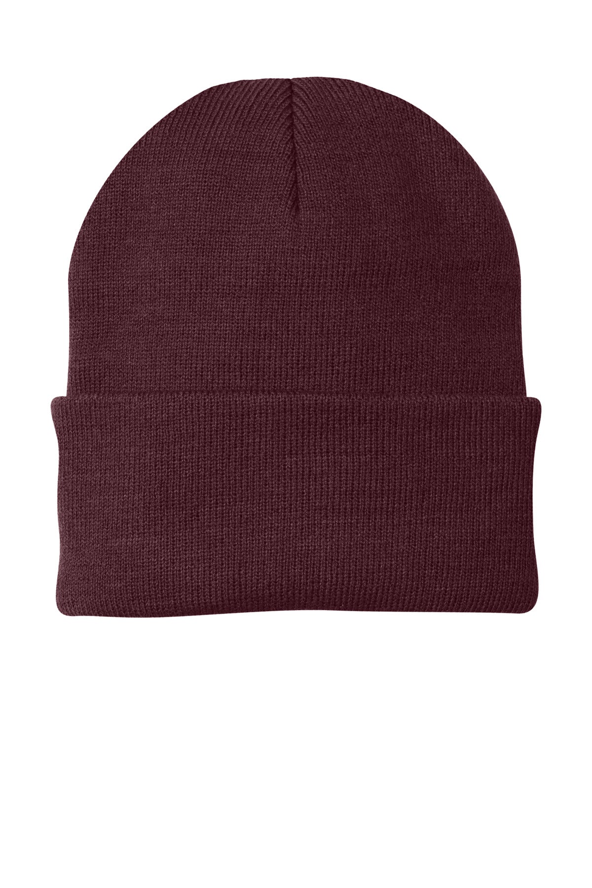 Port Authority Knit Cap.  CP90 - Maroon