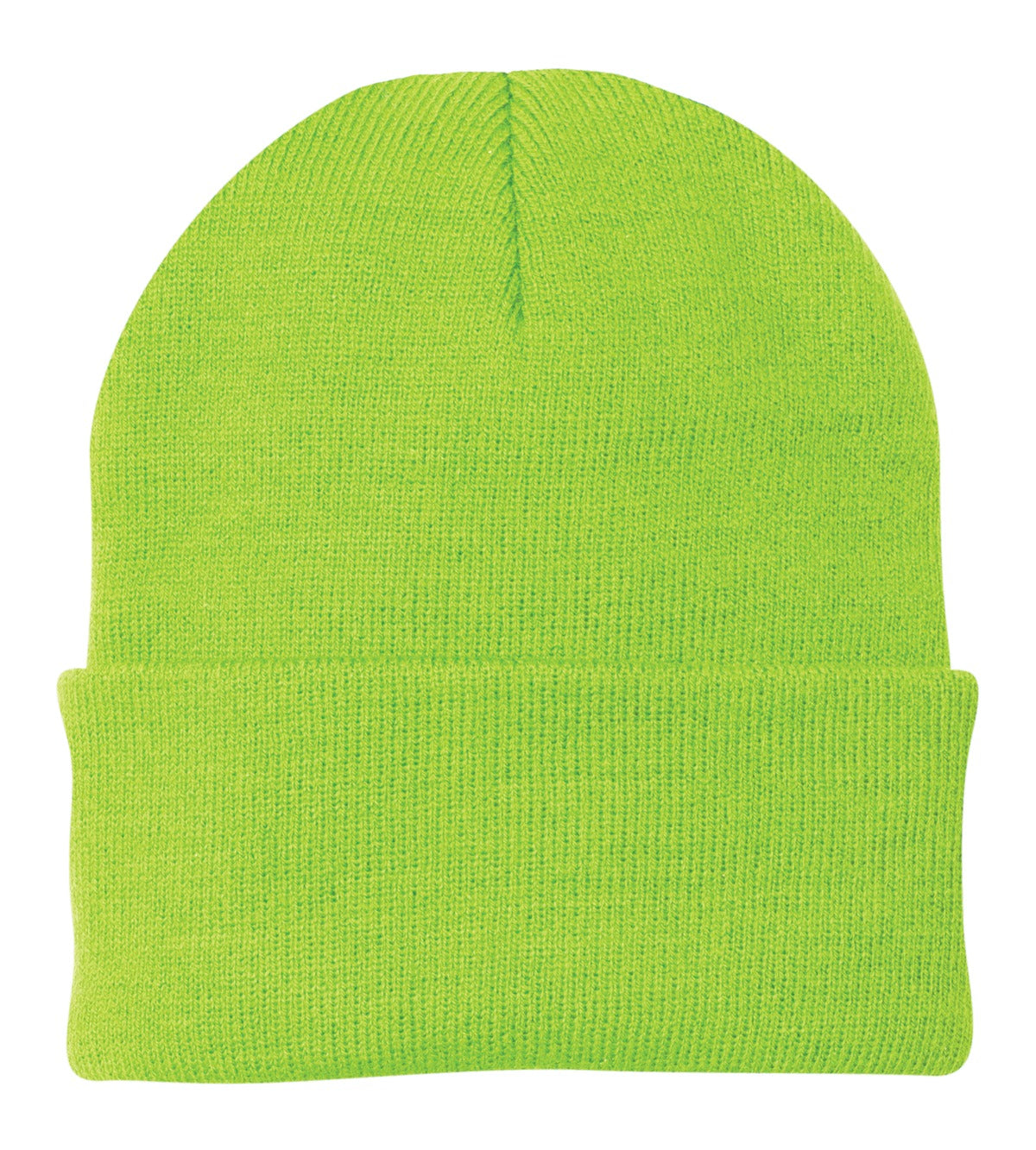 Port Authority Knit Cap.  CP90 - Neon Green