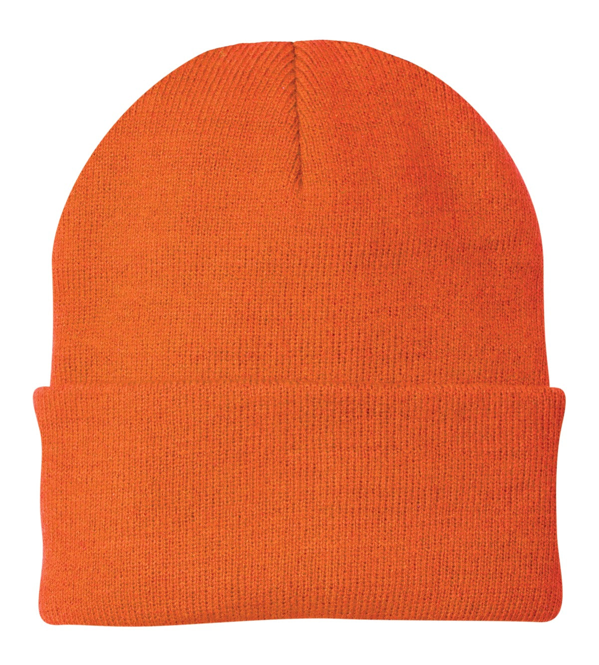 Port Authority Knit Cap.  CP90 - Neon Orange