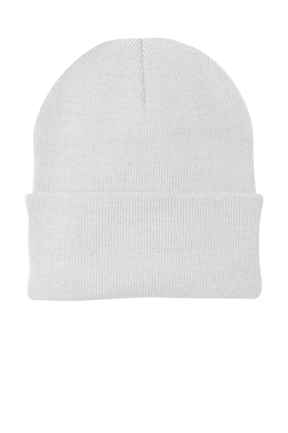 Port Authority Knit Cap.  CP90 - White