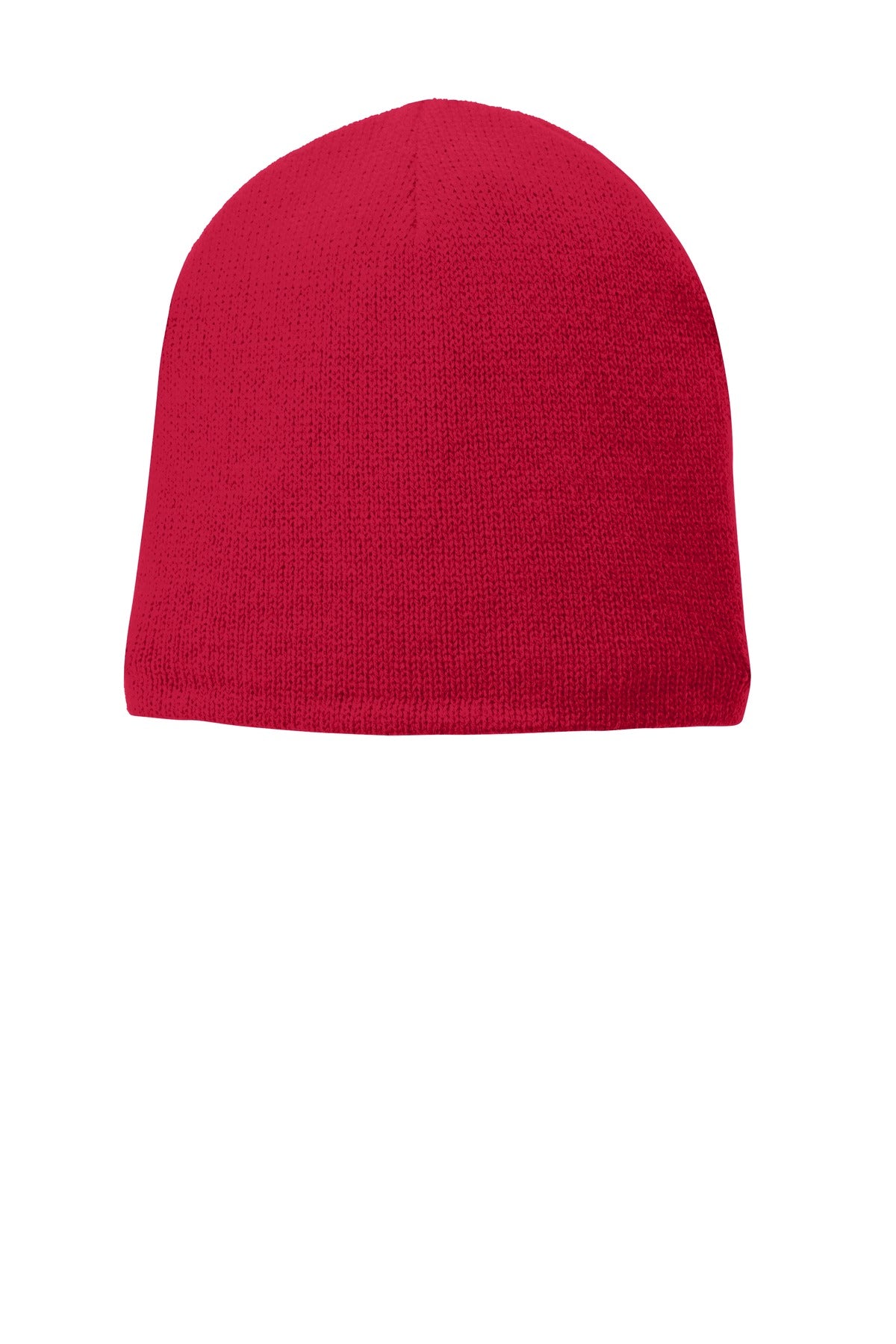 Port Authority Fleece-Lined Beanie Cap. CP91L - Athletic Red
