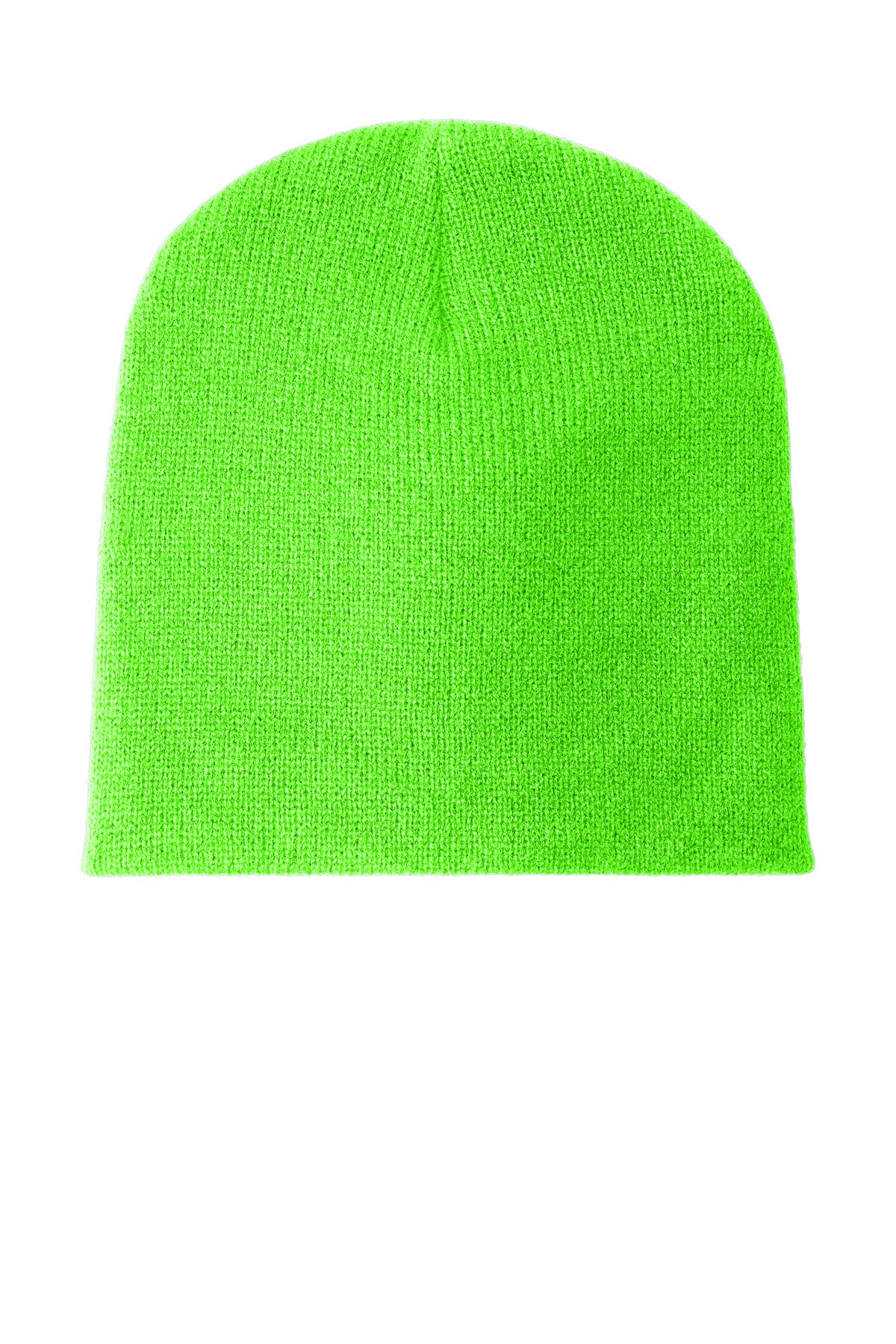 Port Authority Beanie Cap.  CP91 - Neon Green