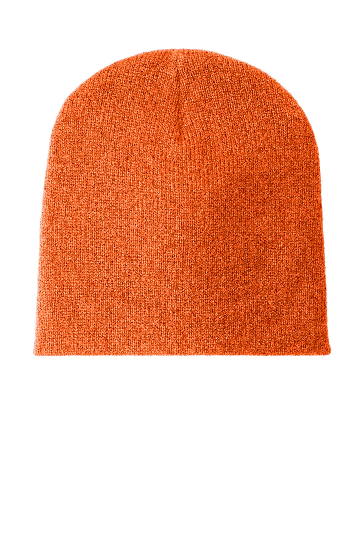 Port Authority Beanie Cap.  CP91 - Neon Orange