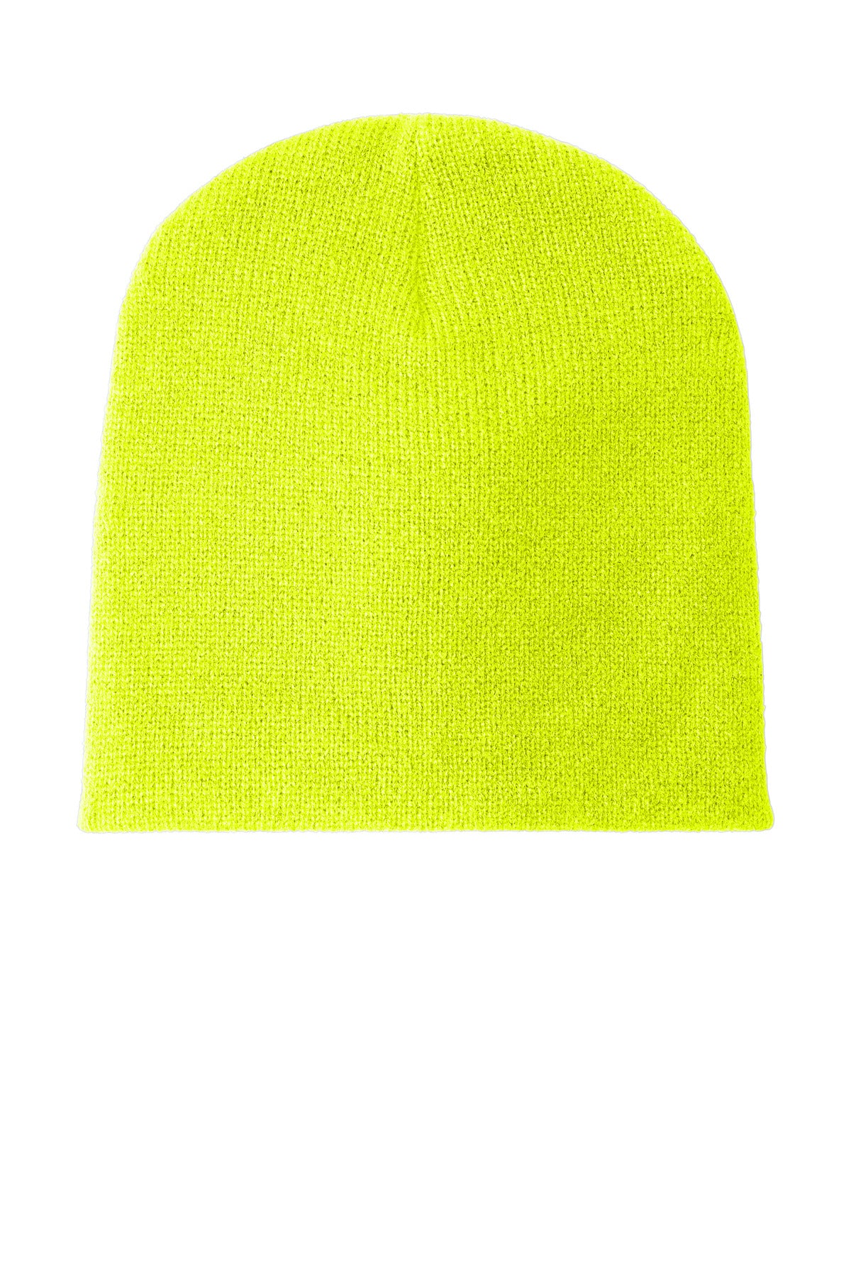 Port Authority Beanie Cap.  CP91 - Neon Yellow