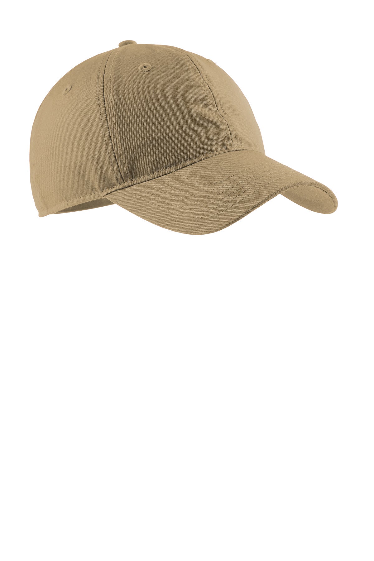 Port Authority Soft Brushed Canvas Cap. CP96 - Khaki