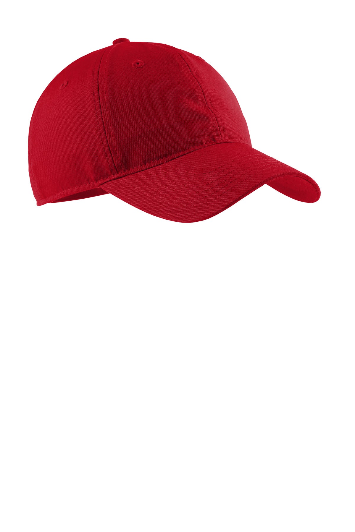 Port Authority Soft Brushed Canvas Cap. CP96 - Red