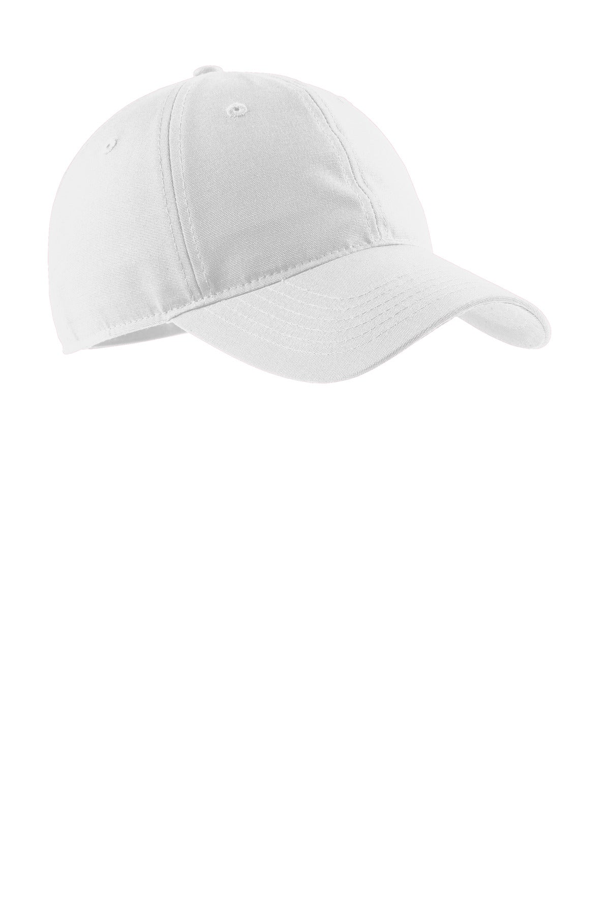 Port Authority Soft Brushed Canvas Cap. CP96 - White