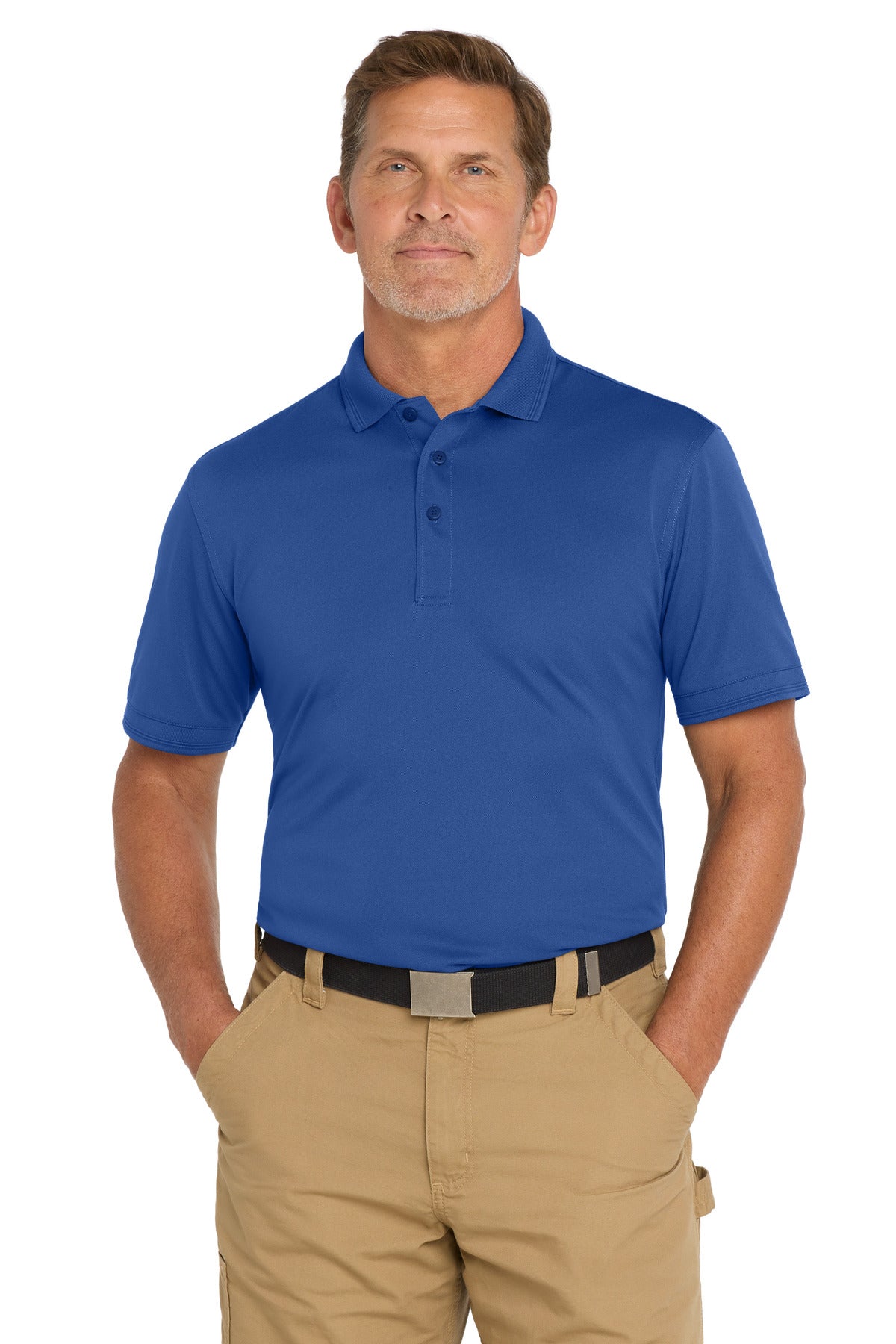 CornerStone  Industrial Snag-Proof Pique Polo. CS4020 - Royal