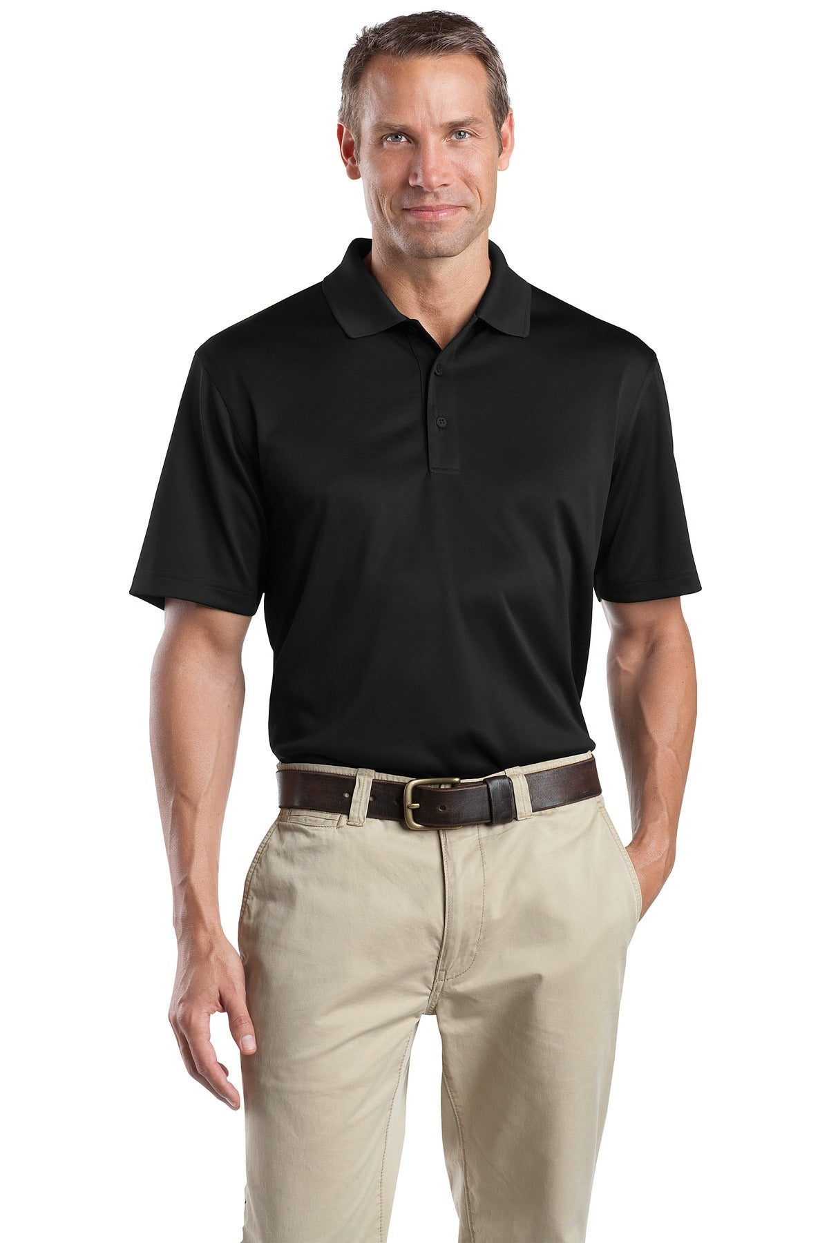 CornerStone Tall Select Snag-Proof Polo. TLCS412 - Black