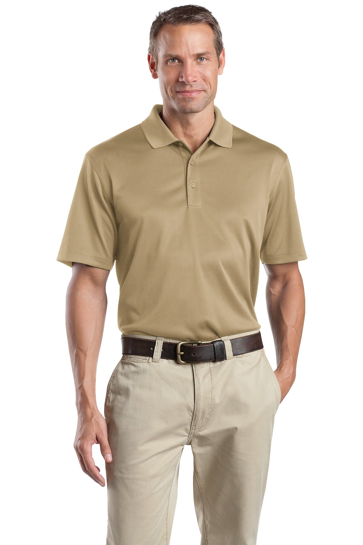 CornerStone - Select Snag-Proof Polo. CS412 - Tan