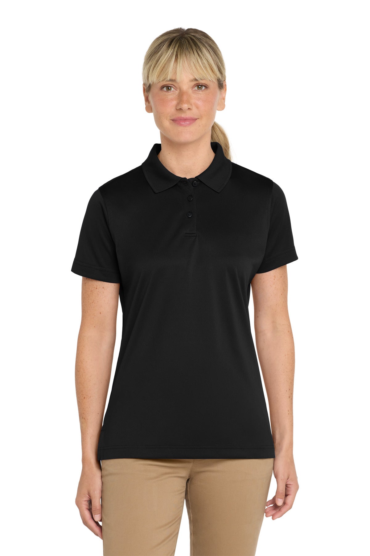 CornerStone Women's Select Snag-Proof Polo. CS413 - Black