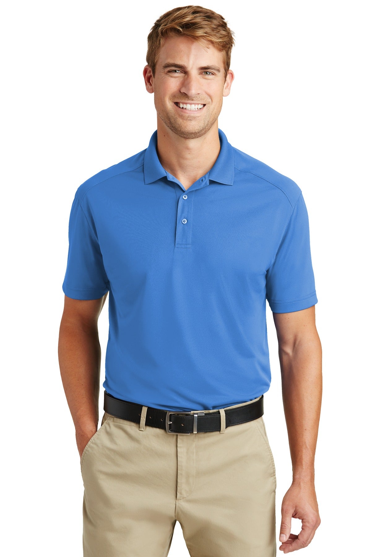 CornerStone Select Lightweight Snag-Proof Polo. CS418 - Blue Lake