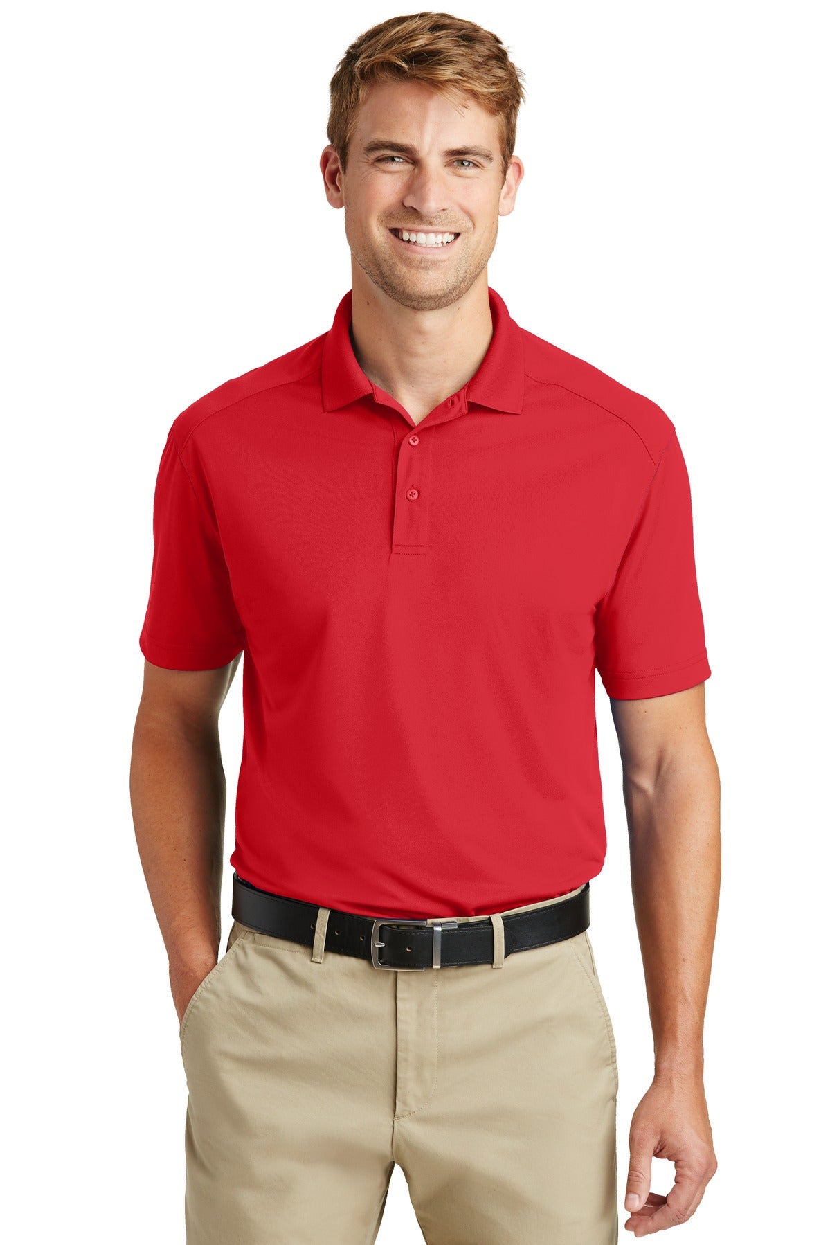 CornerStone Select Lightweight Snag-Proof Polo. CS418 - Red