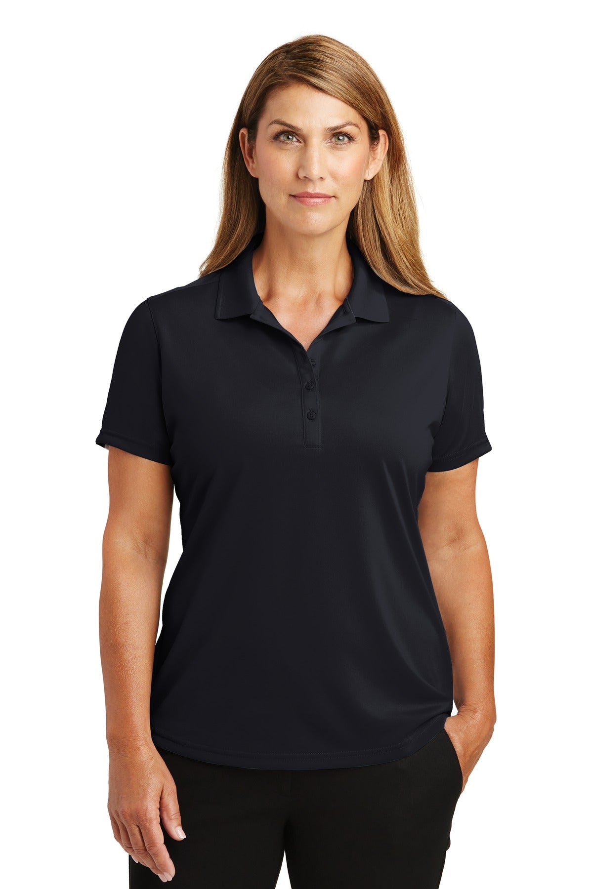 CornerStone Women's Select Lightweight Snag-Proof Polo. CS419 - Dark Navy