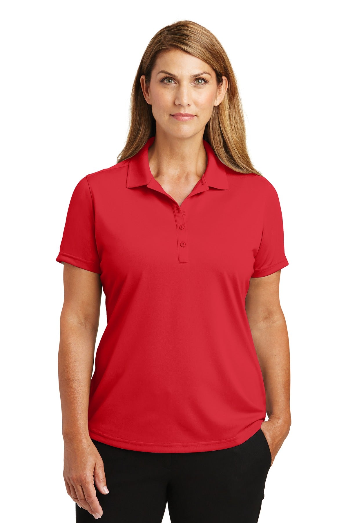 CornerStone Women's Select Lightweight Snag-Proof Polo. CS419 - Red