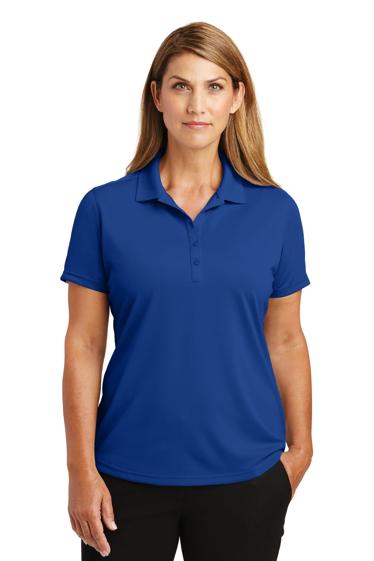 CornerStone Women's Select Lightweight Snag-Proof Polo. CS419 - Royal