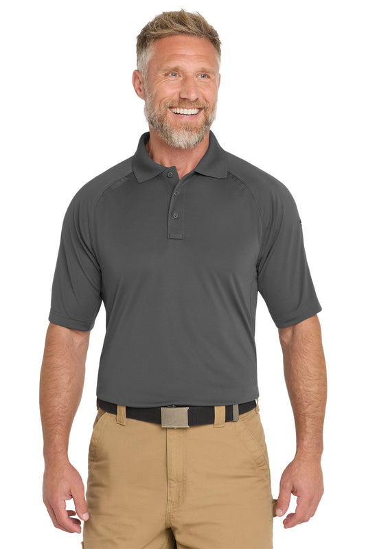 CornerStone  Select Lightweight Snag-Proof Tactical Polo. CS420 - Charcoal